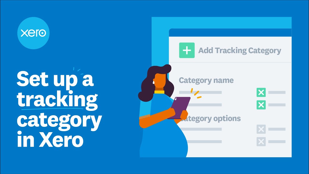 Set up tracking categories in Xero