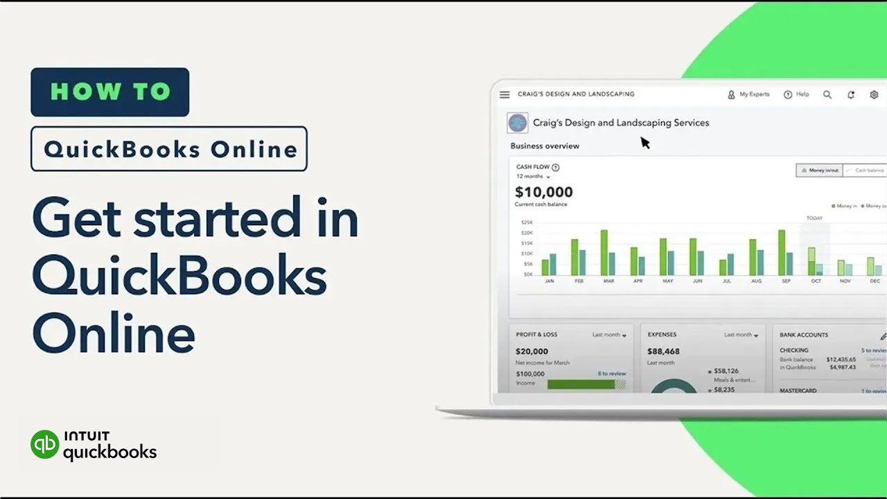 Get started in QuickBooks Online: a quick tour & what to do next