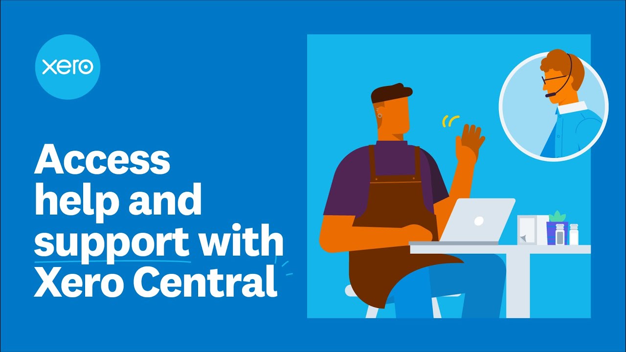 Access help and support with Xero Central